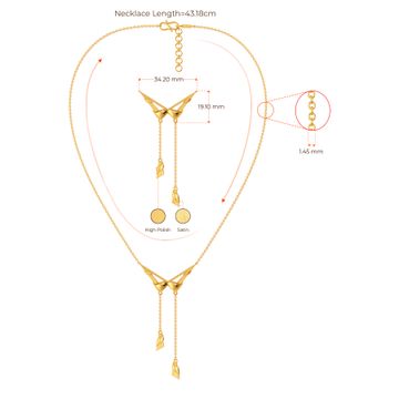 Femme Fiery Gold Necklaces