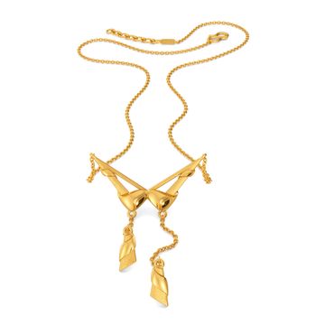 Femme Fiery Gold Necklaces