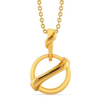Power of Drama Gold Pendants