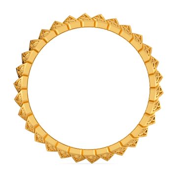 Vintage Splice Gold Bangles