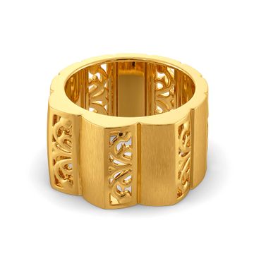 Look at Me Collar Gold Rings