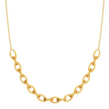 Band Strands Gold Necklaces