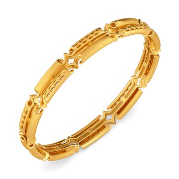 Lapel Labels Gold Bangles