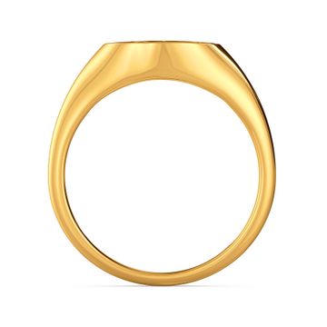 Nature At Work Gold Rings