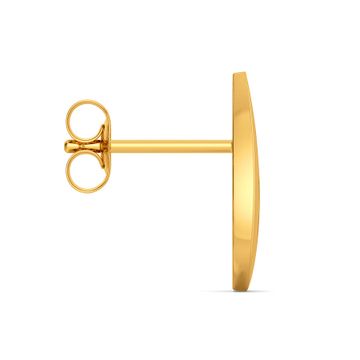 Ethical Fashion Gold Earrings