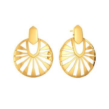 Elegant Boho Gold Earrings