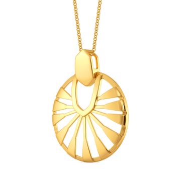 Elegant Boho Gold Pendants