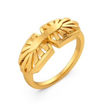 Leisure Layers Gold Rings