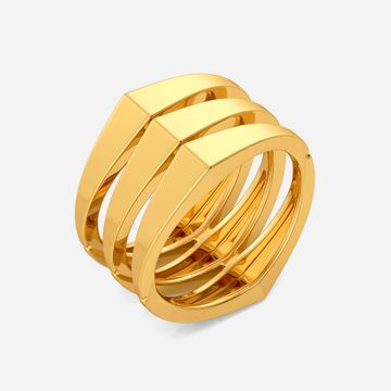 Back To Work Gold Rings
