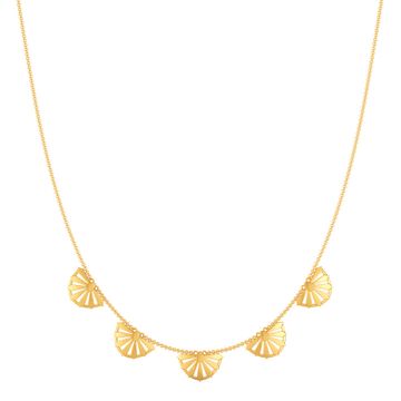 Liberal Weaves Gold Necklaces