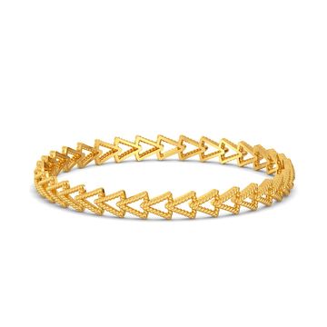 Lily Trilogy Gold Bangles