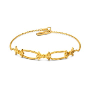 Bow Baroque Gold Bracelets