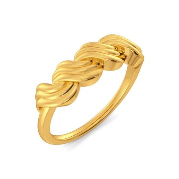 Twisted Tales Gold Rings
