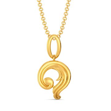 Twisted Tales Gold Pendants