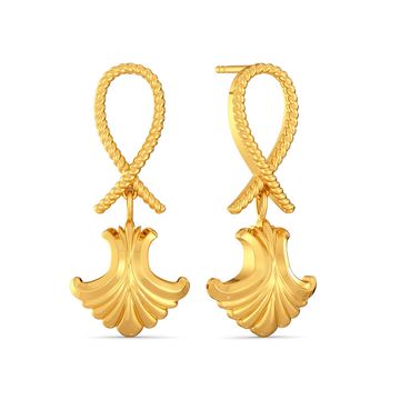 Romanesque Gold Earrings