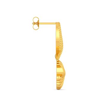 Romanesque Gold Earrings