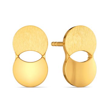Power Sequins Gold Earrings