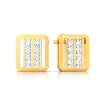 Dazzling Duet Diamond Earrings