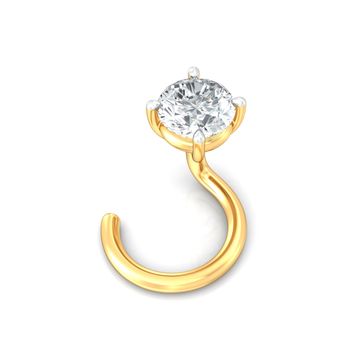 Rock n Roses Diamond Nose Pins