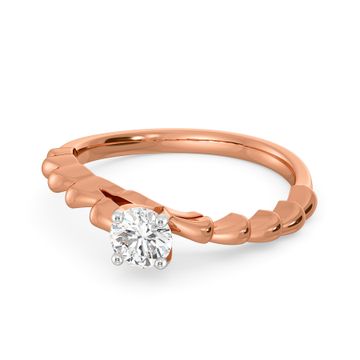 Pleat Delight Diamond Rings