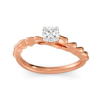 Pleat Delight Diamond Rings