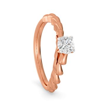 Pleat Delight Diamond Rings