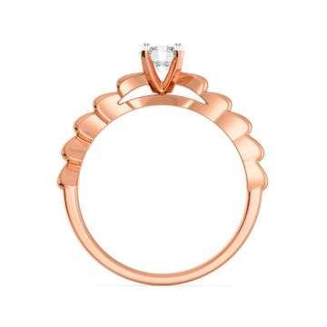 Pleat Delight Diamond Rings