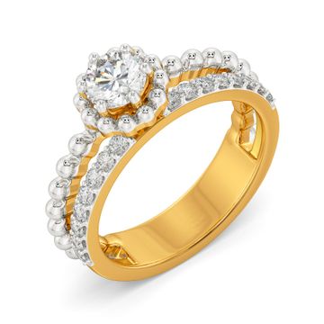 Love Themed Diamond Rings