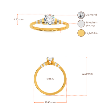Nascent Ardor Diamond Rings