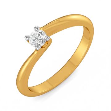 Solitaire Seal Diamond Rings