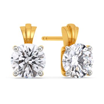 Shimmer Suave Diamond Earrings
