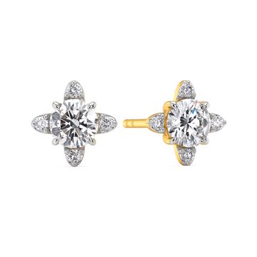 Glossy Guide Diamond Earrings
