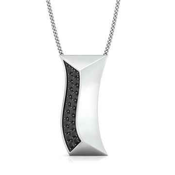 Black glam Diamond Pendants