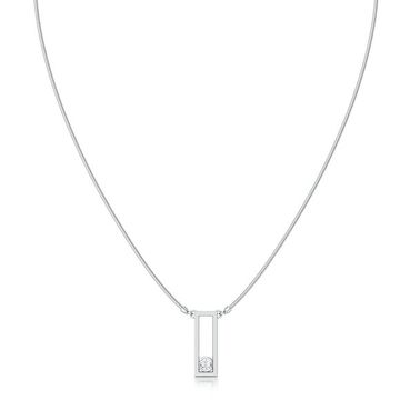 Framed brilliance Diamond Necklaces
