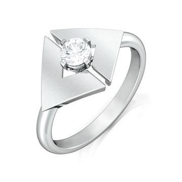 Mirror image Diamond Rings