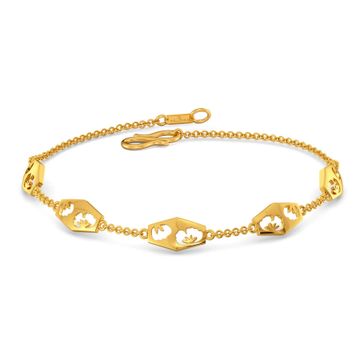 Scarf Knots Gold Bracelets