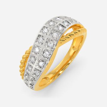 Peace O Sixties Diamond Rings