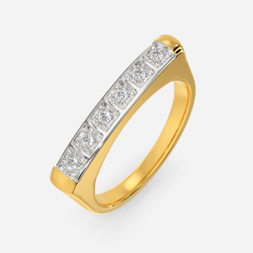 Groovy Vibes Diamond Rings