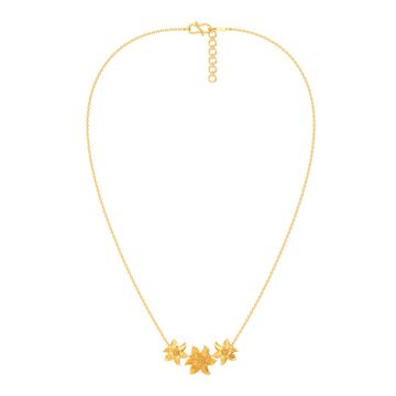Mustard Musing Gold Necklaces