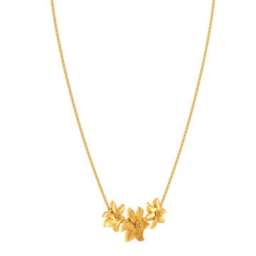 Mustard Musing Gold Necklaces