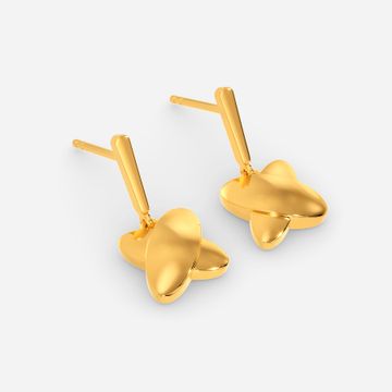 Eco Balance Gold Earrings