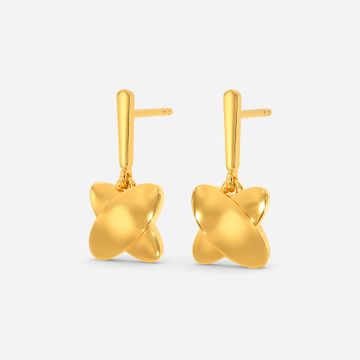 Eco Balance Gold Earrings