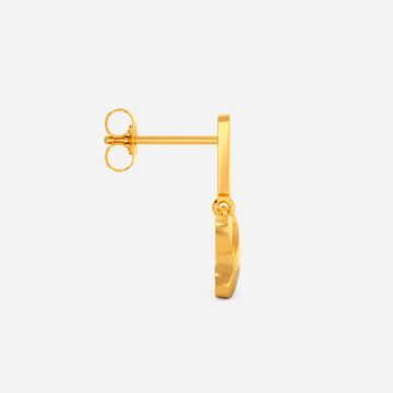 Eco Balance Gold Earrings
