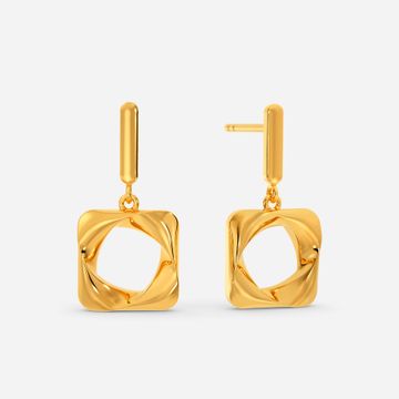 Sustain-In Gold Earrings