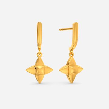 Sustain-In Petals Gold Earrings