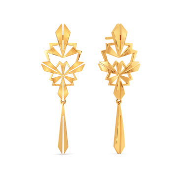 Moment of Sparkle Gold Earrings