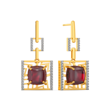 Rose Dawn Diamond Earrings