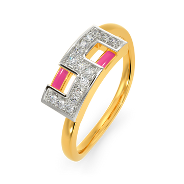 Total Pink Diamond Rings