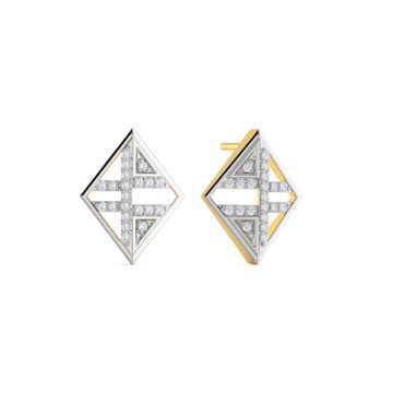 Work Matched Diamond Earrings