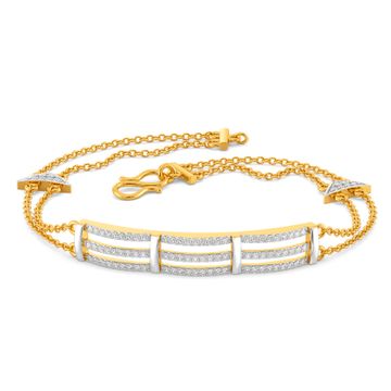 Nooks of Three Diamond Bracelets